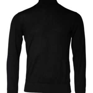 Dolce & Gabbana Black LongSleeve Turtleneck Pullover Sweater