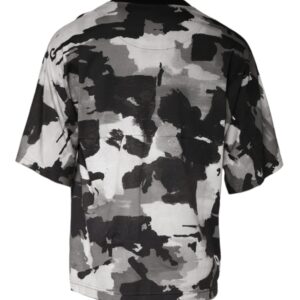 Dolce & Gabbana Multicolor Camouflage Cotton Crewneck T-shirt