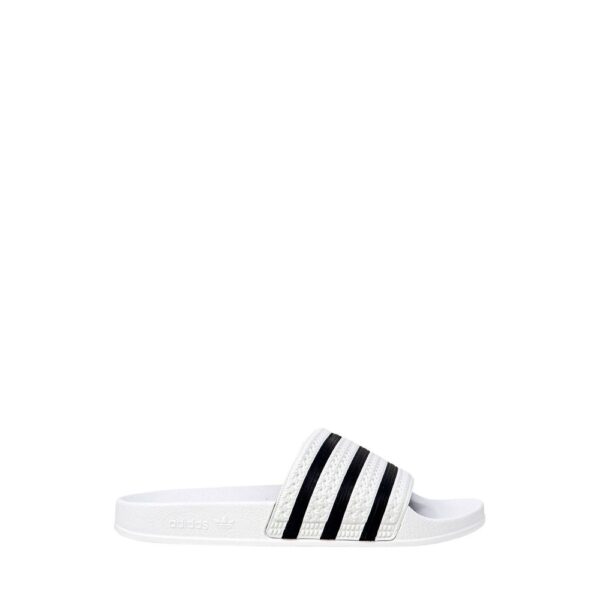 Adidas White Polyester Sandal - Image 2