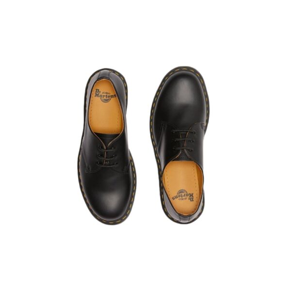 Dr. Martens Black Leather Flat Shoe - Image 2