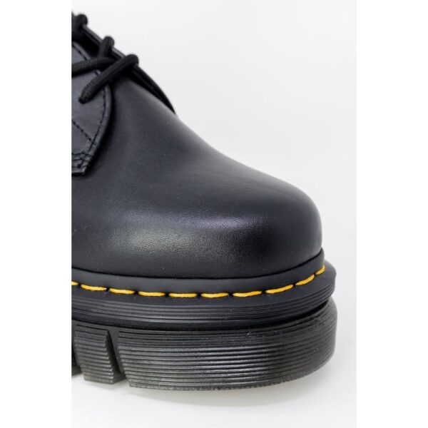 Dr. Martens Black Leather Flat Shoe - Image 4