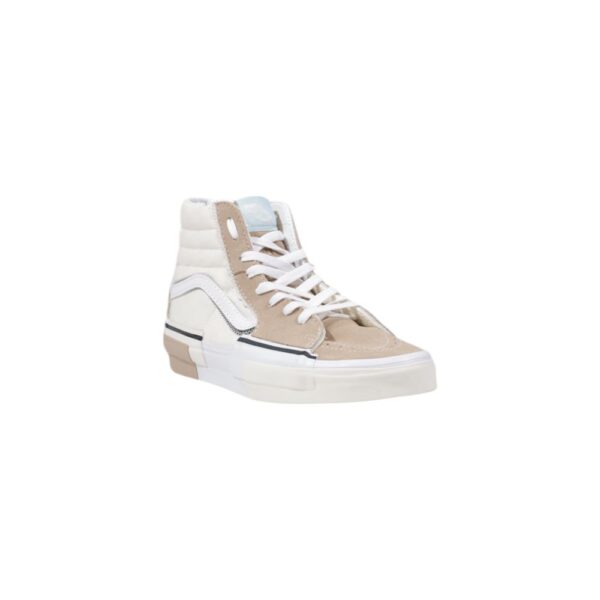 Vans Beige Leather Sneaker - Image 2