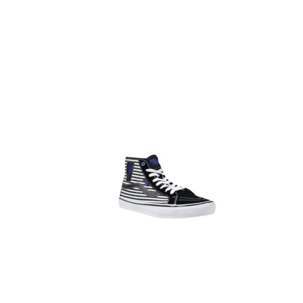 Vans Black And White Leather Sneaker - Image 2