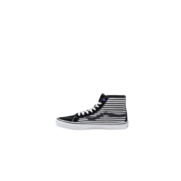 Vans Black And White Leather Sneaker - Image 3