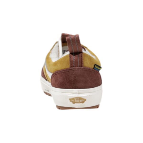 Vans Beige Leather Sneaker - Image 4