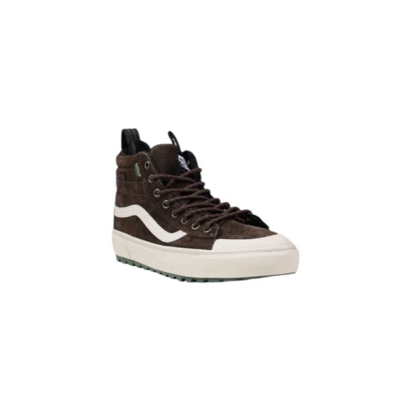 Vans Brown Leather Sneaker - Image 2