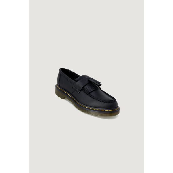 Dr. Martens Black Leather Flat Shoe - Image 5