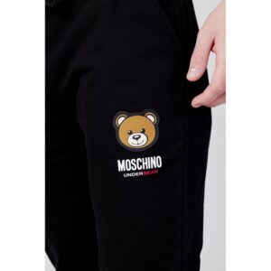 Moschino Black Cotton Jeans & Pant