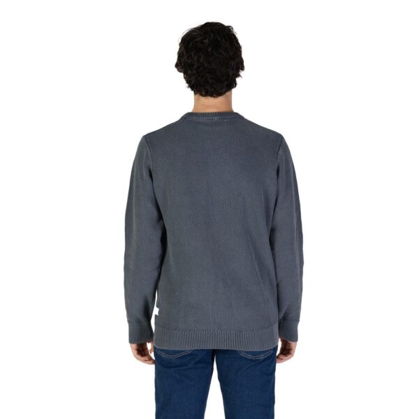 Gas Blue Cotton Sweater - Image 2