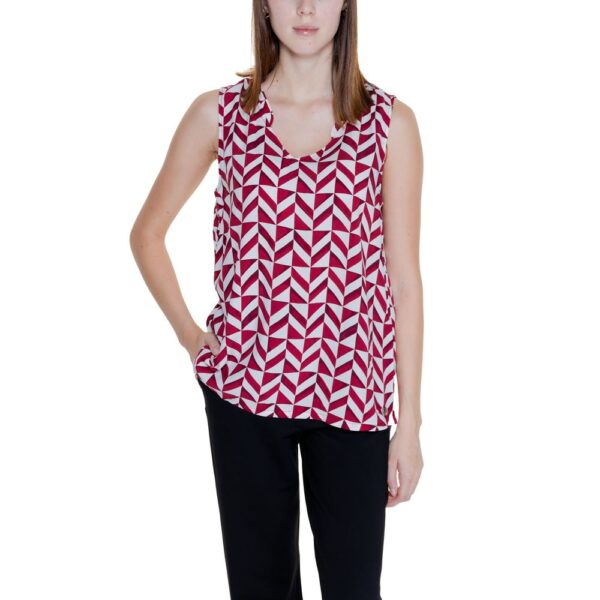 Street One Red Viscose Tops & T-Shirt - Image 5