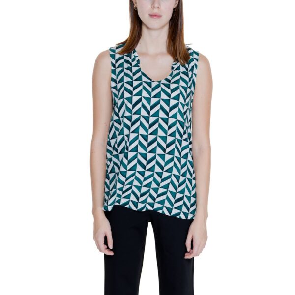 Street One Green Viscose Tops & T-Shirt - Image 4