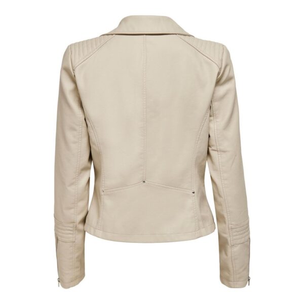 Only Beige Viscose Jackets & Coat - Image 2