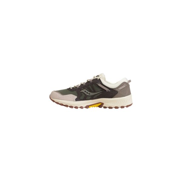 Saucony Green Nubuck Leather Sneaker - Image 3