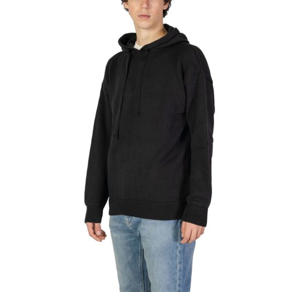 Underclub Black Cotton Sweater - Image 3