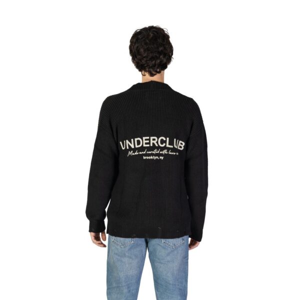 Underclub Black Cotton Cardigan - Image 2