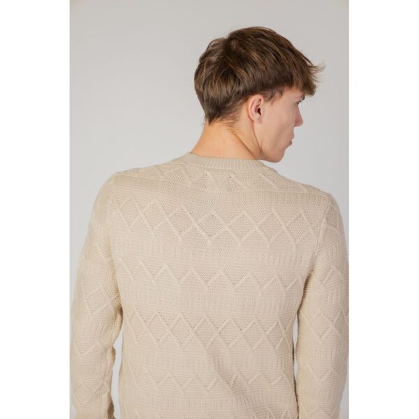 Only & Sons Beige Acrylic Sweater - Image 4