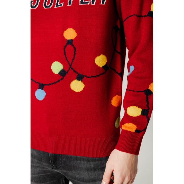 Only & Sons Red Acrylic Sweater - Image 3