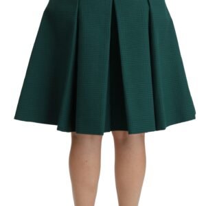 Dolce & Gabbana Elegant High Waist Knee Length Skirt