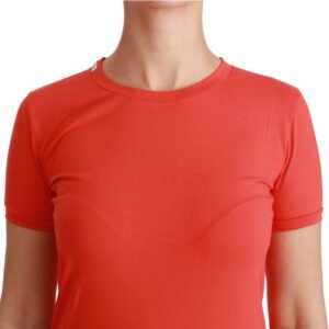 Dolce & Gabbana Elegant Red Crewneck Short Sleeve Tee