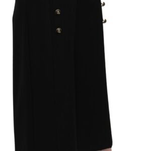 Dolce & Gabbana Elegant High Waist Wide Leg Wool Pants