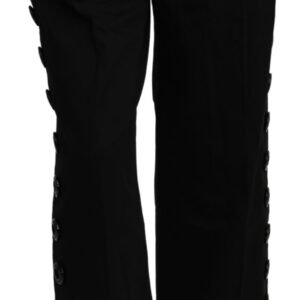 Dolce & Gabbana Elegant High Waist Cropped Pants