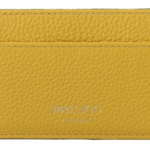 Jimmy Choo Sunshine Yellow Leather Card Holder