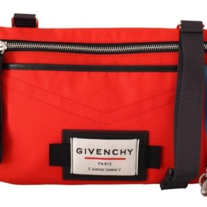 Givenchy Chic Red and Black Downtown Crossbody Bag