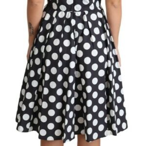 Dolce & Gabbana Polka Dot Sleeveless A-Line Dress