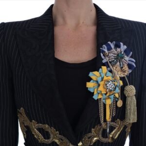 Dolce & Gabbana Enchanted Elegance Crystal Blazer