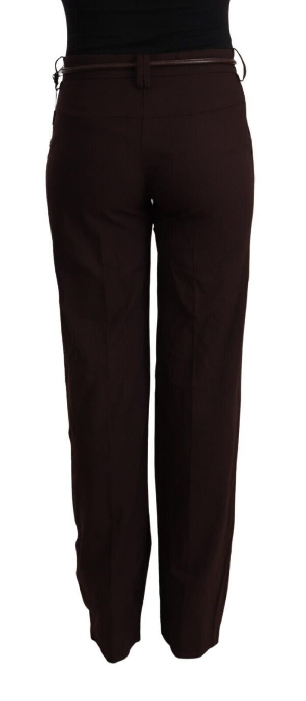 Patrizia Pepe Elegant High Waist Straight Formal Pants - Image 3