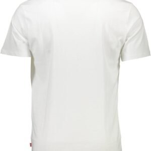 Levi’s White Cotton Men T-Shirt