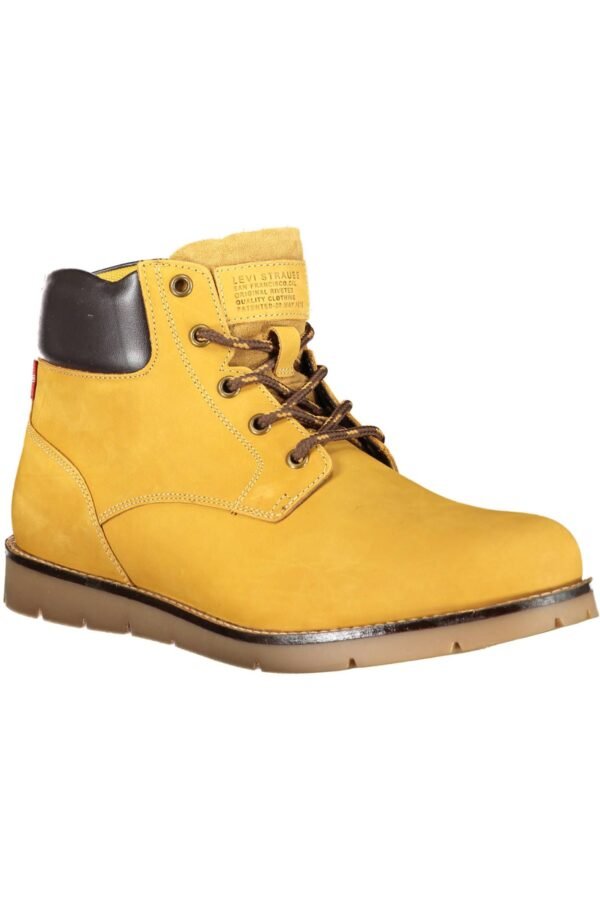 Levi's Yellow Leather Men Boot - Image 2