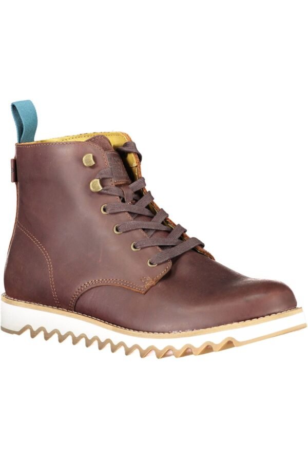 Levi's Brown Leather Men Boot - Image 2