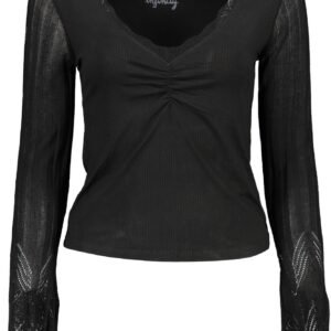 Desigual Black Viscose Women Sweater