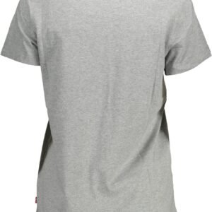 Levi’s Gray Cotton Women T-Shirt