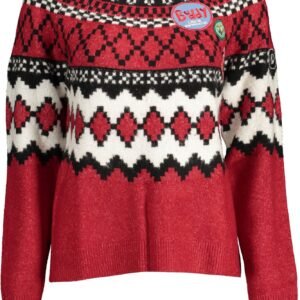 Desigual Red Polyester Women Sweater