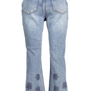 Desigual Blue Cotton Women Jeans