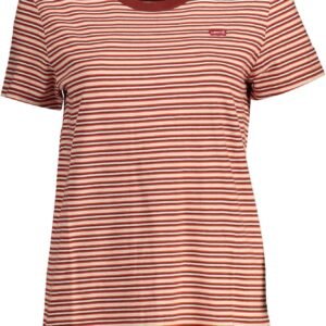 Levi’s Red Cotton Women T-Shirt