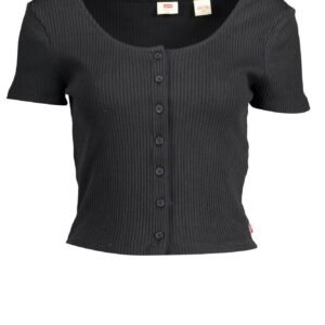 Levi’s Black Cotton Women Top