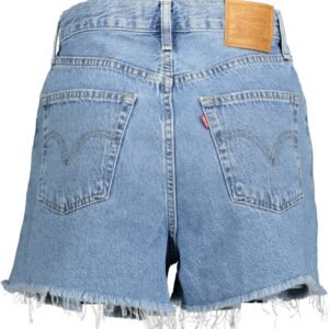 Levi’s Light Blue Cotton Women Shorts