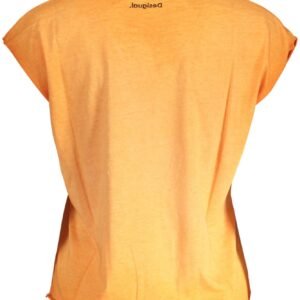 Desigual Orange Cotton Women Top