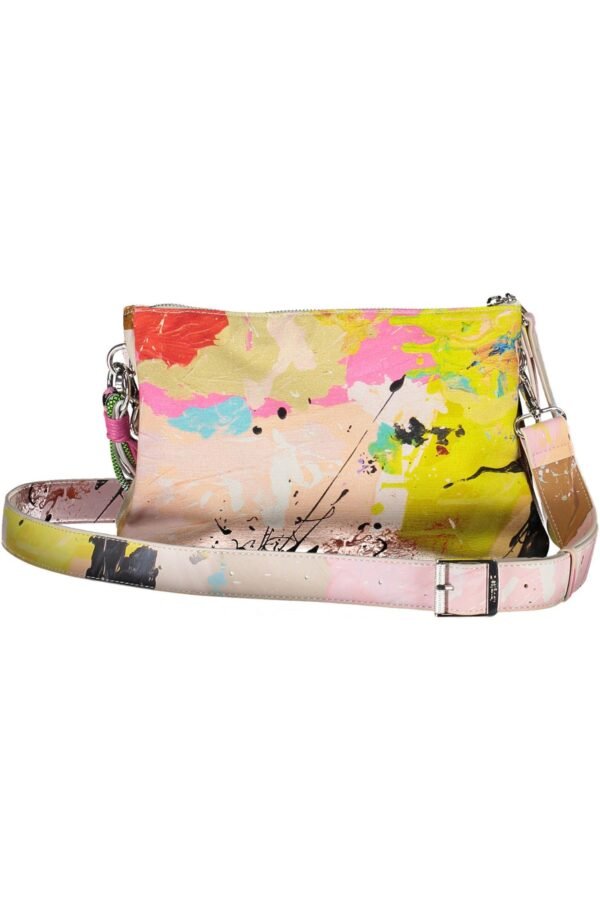 Desigual White Cotton Women Handbag - Image 2