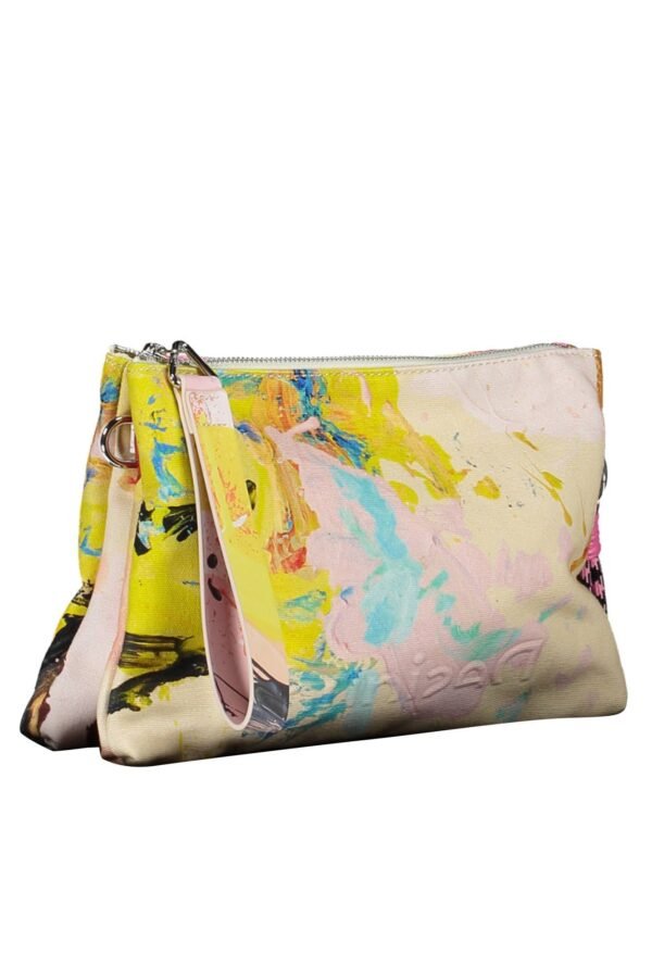 Desigual White Cotton Women Handbag - Image 3