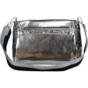 Desigual Silver Polyethylene Women Handbag