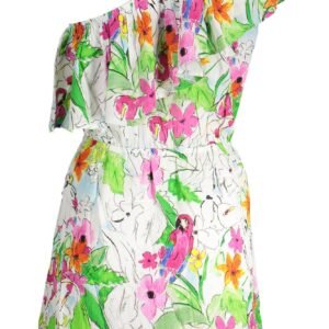 Desigual White Viscose Women Dress