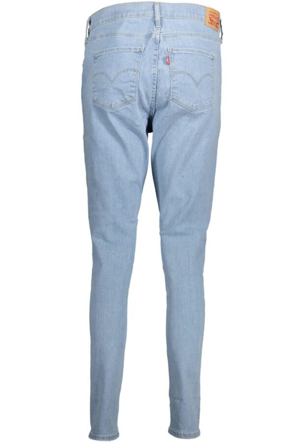 Levi's Light Blue Cotton Women Jeans - Image 2