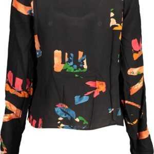 Desigual Black Viscose Women Sweater