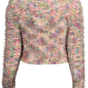 Desigual Pink Polyamide Women Sweater