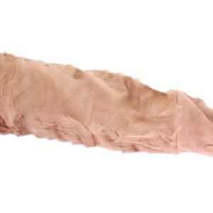 Dolce & Gabbana Elegant Beige Suede Elbow-Length Gloves