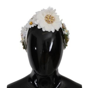 Dolce & Gabbana Sunflower Crystal Luxury Headband